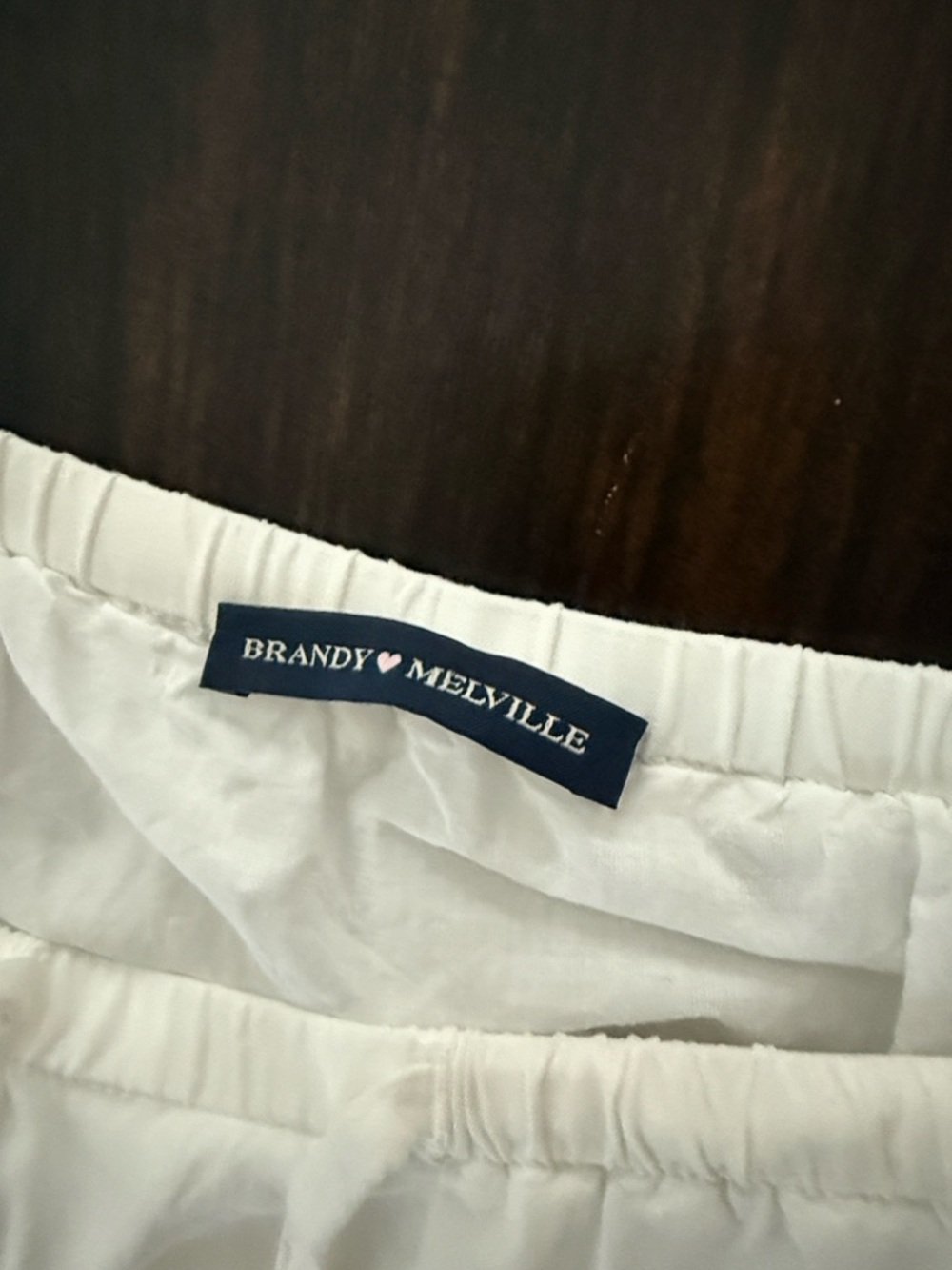 Brandy Melville White Tiered Maxi Skirt - Picture 2 of 2